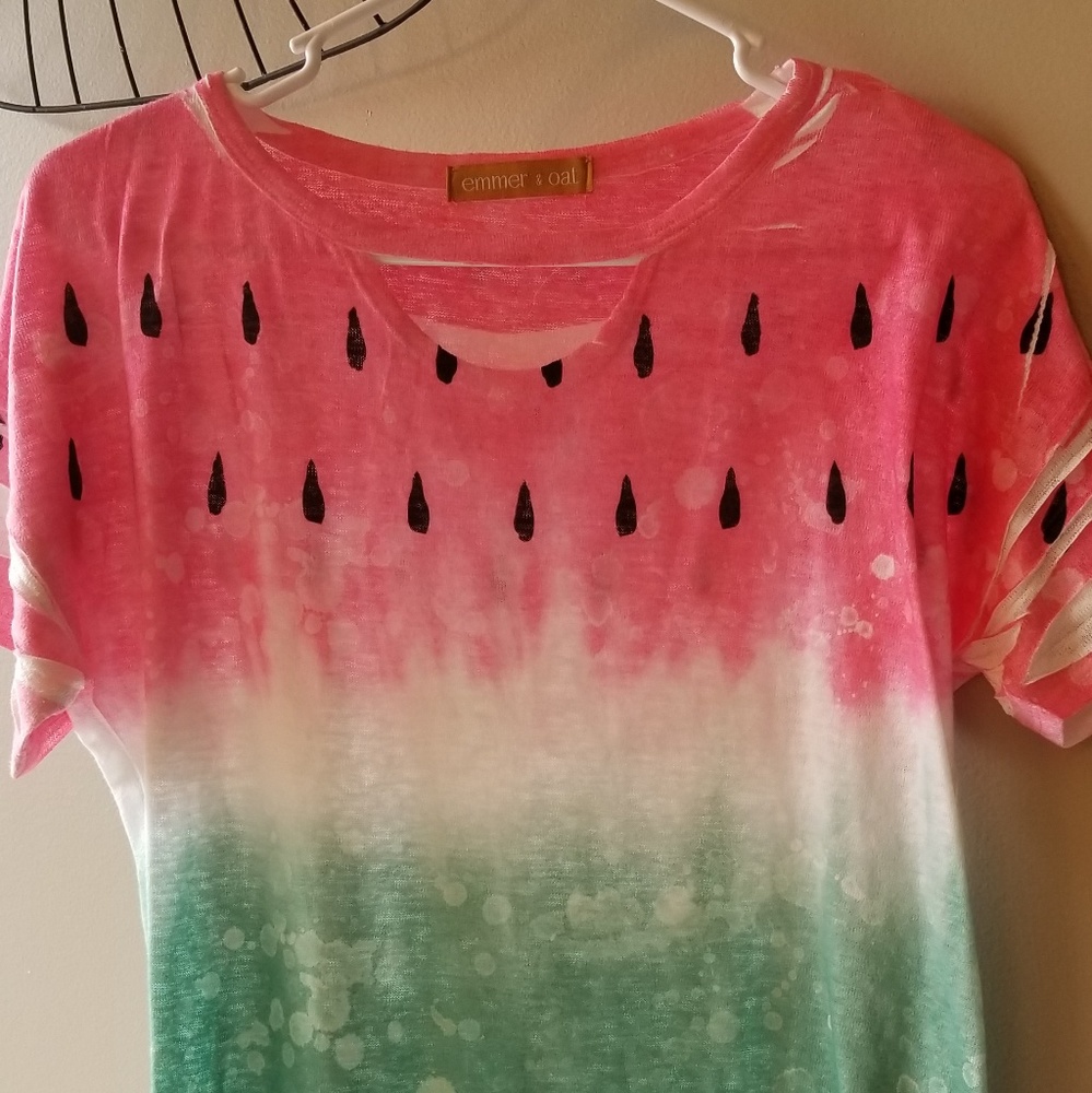 Emmer & Oat Watermelon Choker Tee